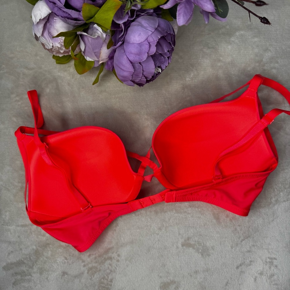 NEW Victoria’s Secret Bright Orange Strappy Bra - Picture 11 of 16